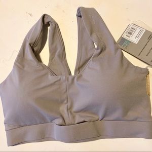 GymShark Whitney Simmons Grey Bra